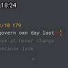 18時20分 ごろ