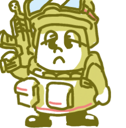 イラスト,キャラクター,兵士,銃,ヘルメット,ゴーグル,マスコット