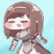 女の子,アーマー,アニメ風,かわいい,チビキャラ,茶色髪,鎧
