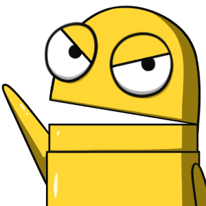 ロボット,黄色,キャラクター,シンプル,アバター,イラスト