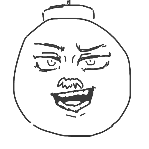 手描き,顔,笑顔,モノクロ,ユーモア,イラスト