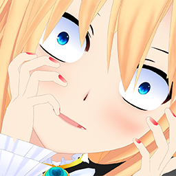 アニメ風,キャラクター,驚き,青い目,金髪