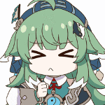 キャラクター,アニメ風,緑髪,かわいい,コスチューム,帽子,アニメ