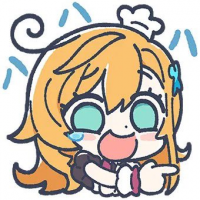 アニメ,キャラクター,笑顔,指差し,料理,可愛い