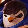ペンギン,マフラー,キャラクター,イラスト,League of Legends,チームファイト タクティクス