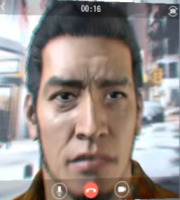 男性,着物,ビデオ通話,カメラ目線,ゲームキャラクター,和風