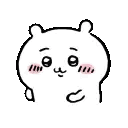 ゆるい,動物,白いキャラクター,ハムスター,かわいい,ほっぺた,あいさつ