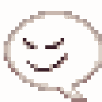 笑顔,顔文字,ピクセルアート