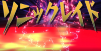 アニメ,爆発,稲妻,赤,黄色,効果線