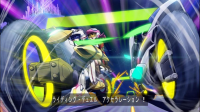 アニメ,バイク,レース,二人組,サングラス,スピード,カラフル,ウィジャック,アセロラ,ナレーション！