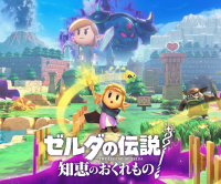 ゼルダの伝説,知恵のおくれもの,ゲーム,リンク,フィールド,ファンタジー,アニメ調,任天堂