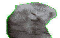 モノクロ,変形,画像,キャラクター