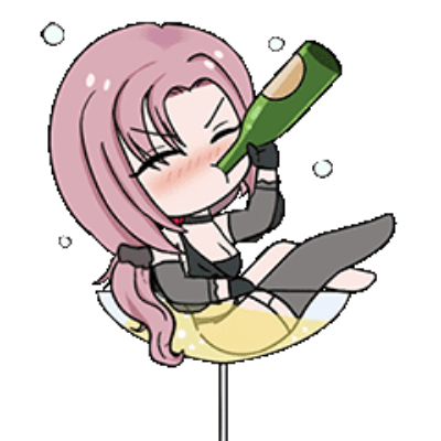 ピンク髪,少女,アニメ風,デフォルメ,着物,桜色,竹筒,正座