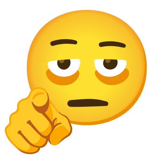 絵文字,指さし,うんざり,無関心,アイコン