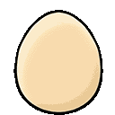 卵,たまご,シンプル,アイコン