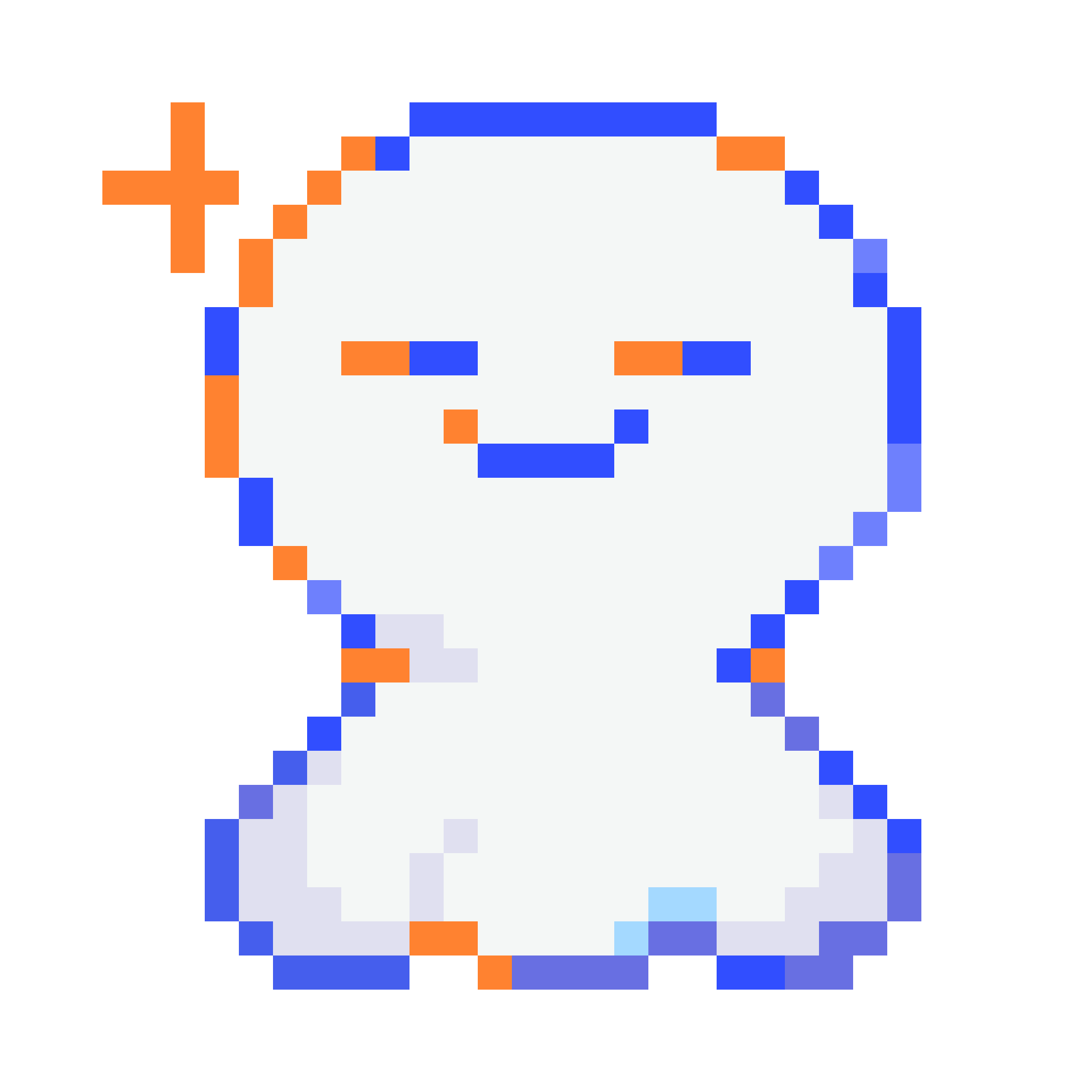 ドット絵,キャラクター,笑顔,シンプル,ピクセルアート