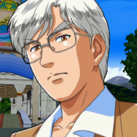 男性,眼鏡,白髪,スーツ,アニメ,真剣,屋外,木,青空