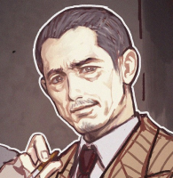 男性,イラスト,スーツ,短髪,真顔