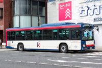 バス,路線バス,車両,交通,街,DAISO,サカタ