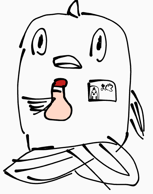 鳥,しょうゆ,まぐろ,手描き,イラスト