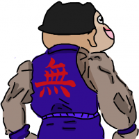 筋肉,キャラクター,後ろ姿,帽子,無,イラスト