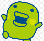 キャラクター,緑色,モンスター,ゆるキャラ,イラスト,シンプル