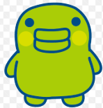 キャラクター,イラスト,緑色,マスコット,かわいい