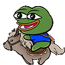 カエル,pepe,動物,馬,乗馬,ミーム