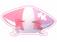 ピンク,ぬいぐるみ,猫耳,リボン,縫い目,かわいい,アニメ風