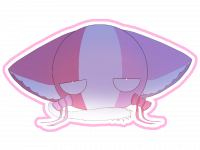 キャラクター,帽子,ピンク,紫,リボン,もふもふ,かわいい