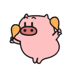 ブタ,キャラクター,チキン,アニメ風,かわいい,ピンク