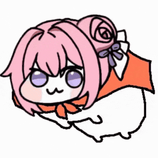 イラスト,アニメ風,デフォルメ,動物,ねこ,ピンク髪,リボン,マント