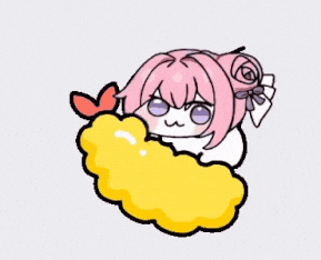アニメキャラ,ピンク髪,リボン,ねこ,かわいい,デフォルメ,むにゃんこ