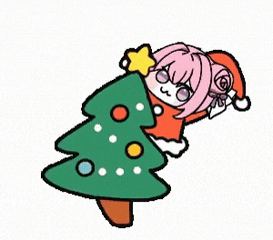 クリスマス,サンタクロース,女の子,クリスマスツリー,星,赤鼻