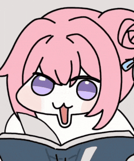 ピンク髪,少女,紫色の目,読書,本,漫画風