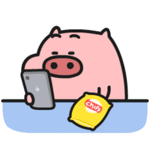 ぶた,スマホ,スナック,チップス,chip,キャラクター,アニメ