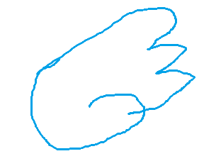 魚,青,シンプル,イラスト