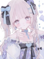 女の子,アニメ風,ツインテール,リボン,レース服,ハート,淡色,かわいい
